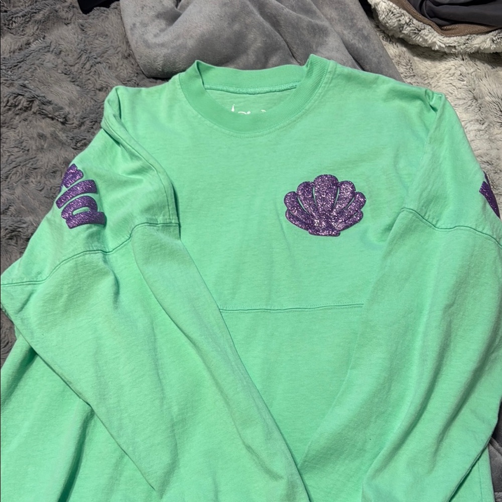 Disney Little Mermaid Spirit Jersey with Purple Shell Design